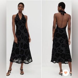 NEW 🆕 Lioness Lacy Halter Midi Dress, size 8